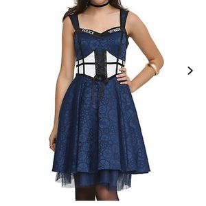 Doctor who Tardis dress S costume corset Disney